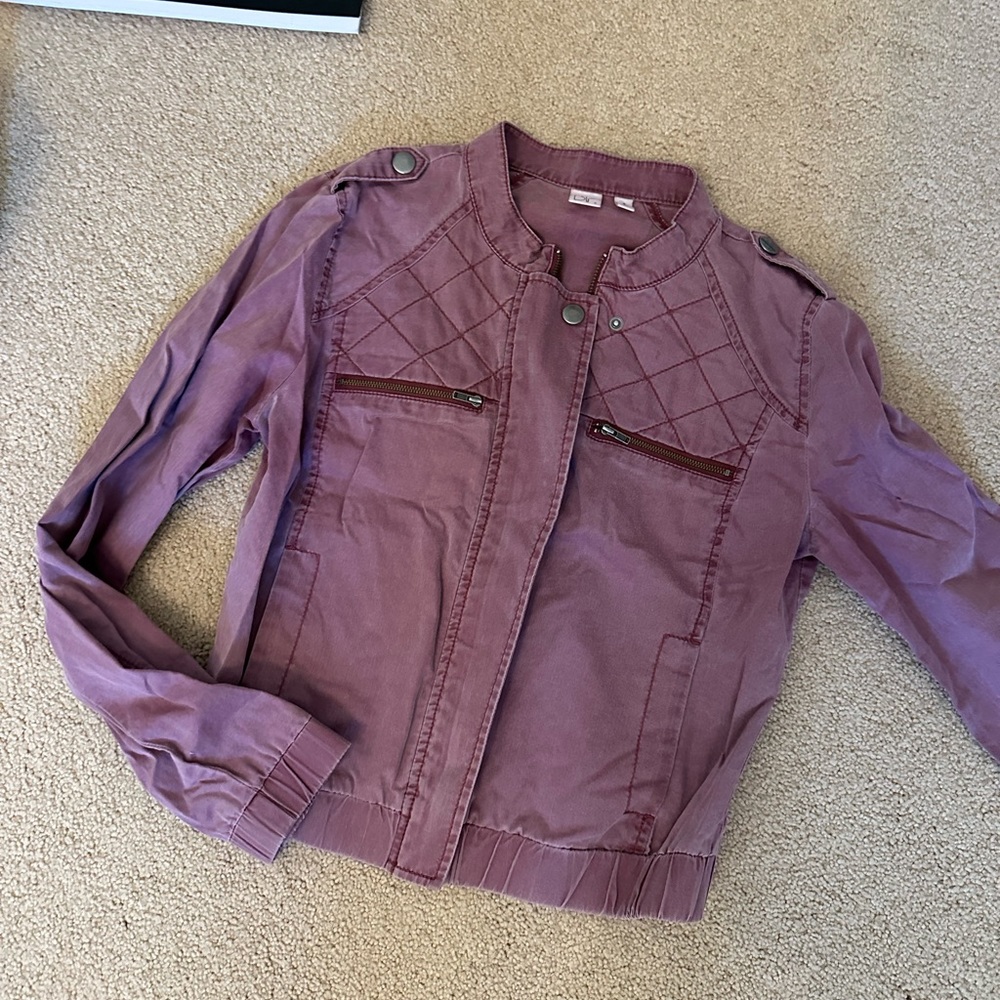 Pink/Mauve Bomber Jacket